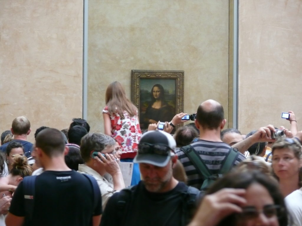 Mona Lisa Massenansturm im Louvre