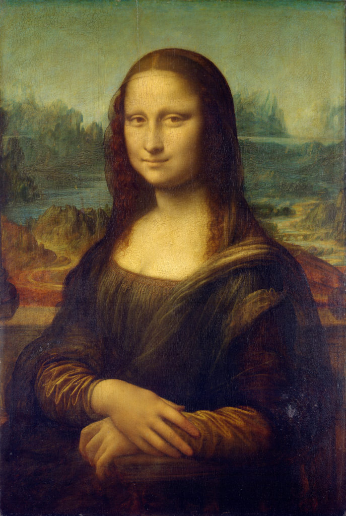 Mona Lisa: Leonardo da Vinci, La Gioconda (1503-1506), Musée du Louvre