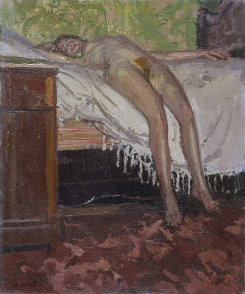 Walter Sickert "Reclining Nude" von 1906