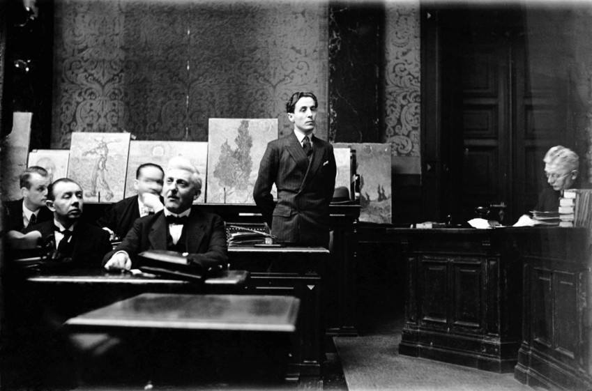 Kunstexperten blamierten sich vor Gericht: Der Wacker-Prozess in Berlin 1931.
