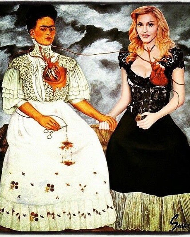 Madonna ist Frida Kahlo Fan