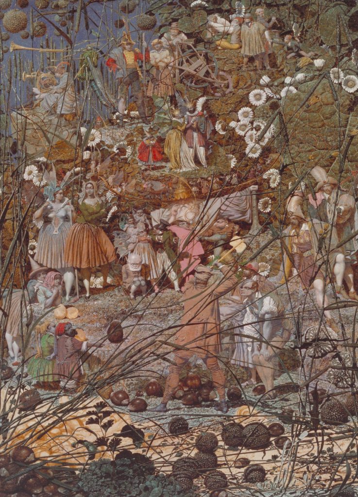 Richard Dadd, Der Meisterstreich des hexenden Holzfällers, zwischen 1855 und 1864