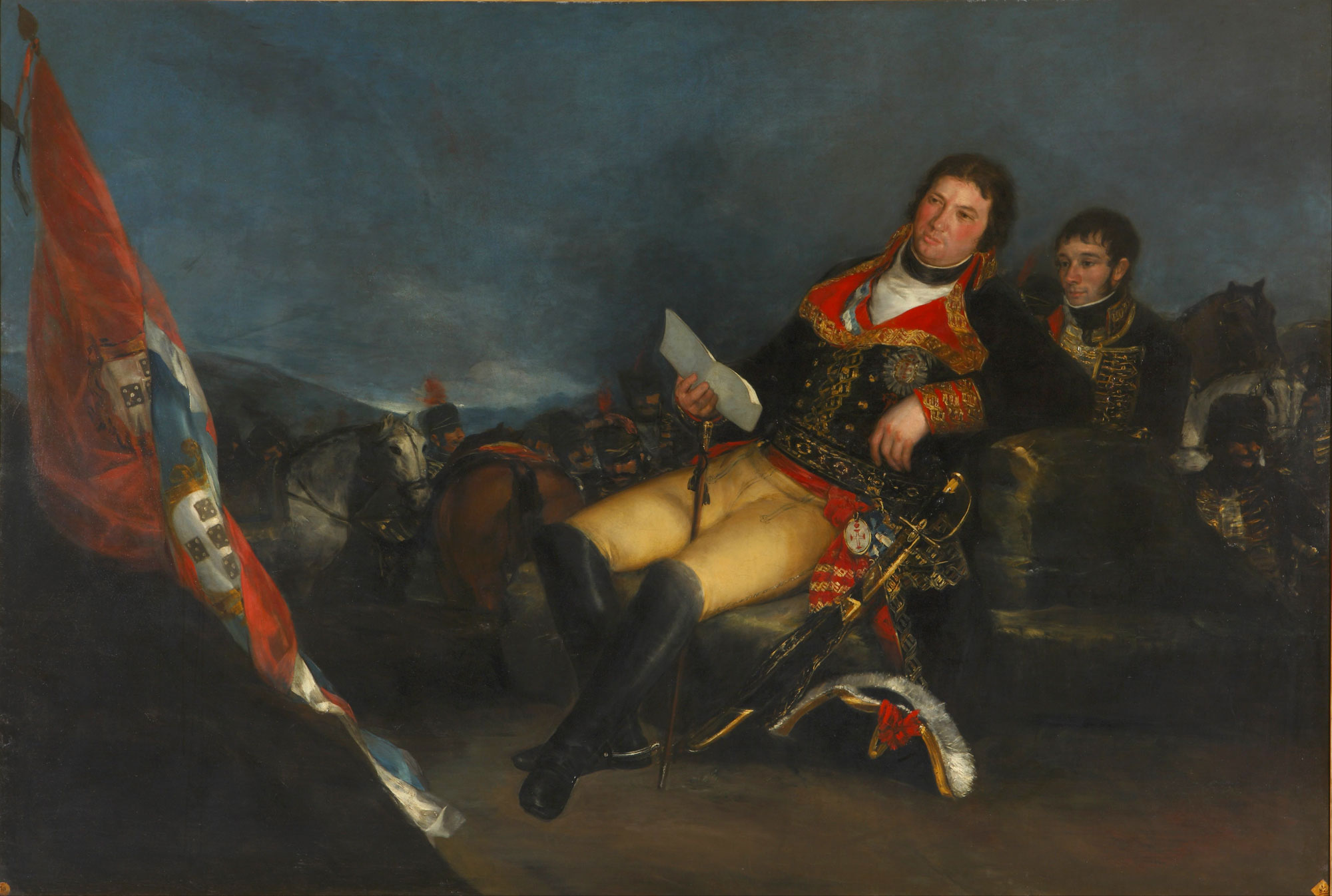 Goya Manuel Godoy im Felde, 1801